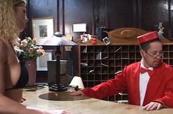She Sucks the Manager!