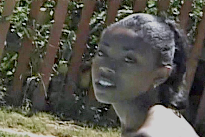 Ebony Slammed Hard