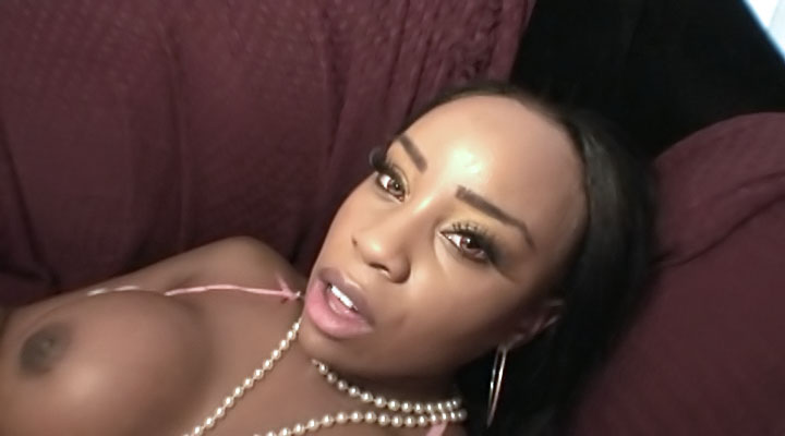 Ebony Girl Gets Black Meat