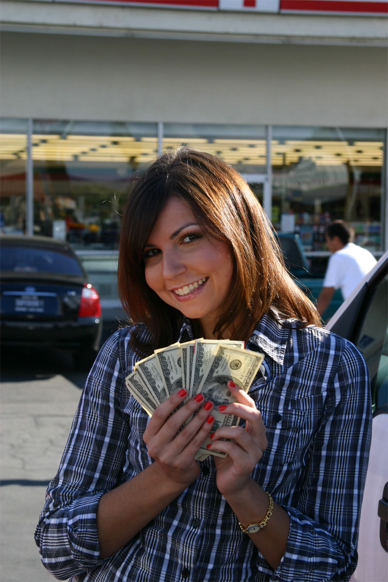 Sexy Teen Rides & Swallows